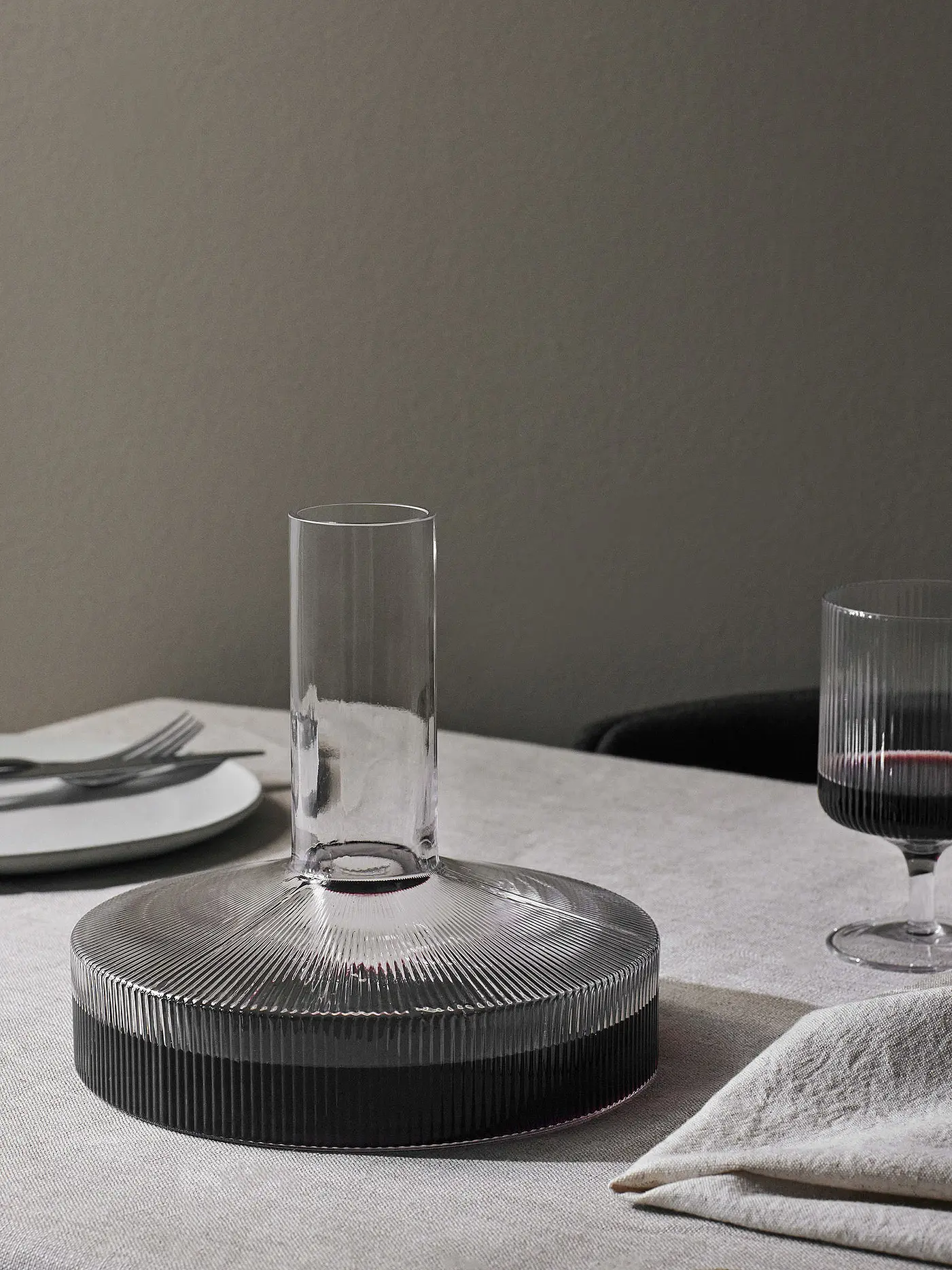 FERM LIVING | Weinkaraffe RIPPLE 1,1l | 